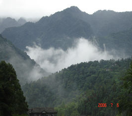 Emei Shan (A Sacred Buddhist Mountain)