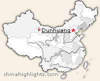 Dunhuang - Map of China