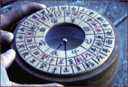 Compass used by Chinese explorers like Zheng He