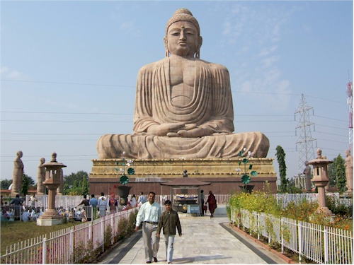 80' Buddha in Bodhgaya, India