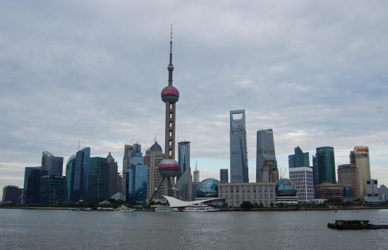 The Pudong Looking Across from the Bund - Shanghai
