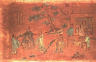 Scene from the life of Confucius