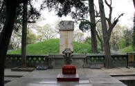 The tomb of Confucius in Qufu