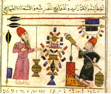 Muslim Armies Prepare Fire Arrows