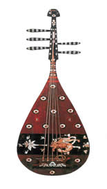 Tang Dynasty Pipa